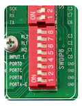 Expkits EXM1 Red Dip Switches for Circuit Activation