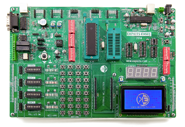 Expkits EXM1 Advanced Embedded Development Kit for MCUs